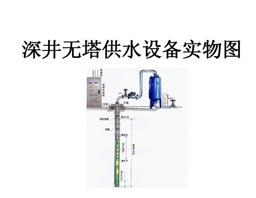 滦南县井泵无塔式供水设备